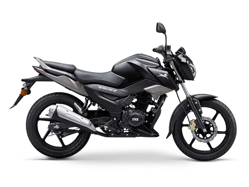 TVS Raider 125 negra